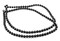 The Bead Chest Matte Round Black Onyx Beads (6mm): Organic Gemstone Round Spherical Energy Stone Healing Power Crystal for Jewelry Bracelet Mala Necklace Making